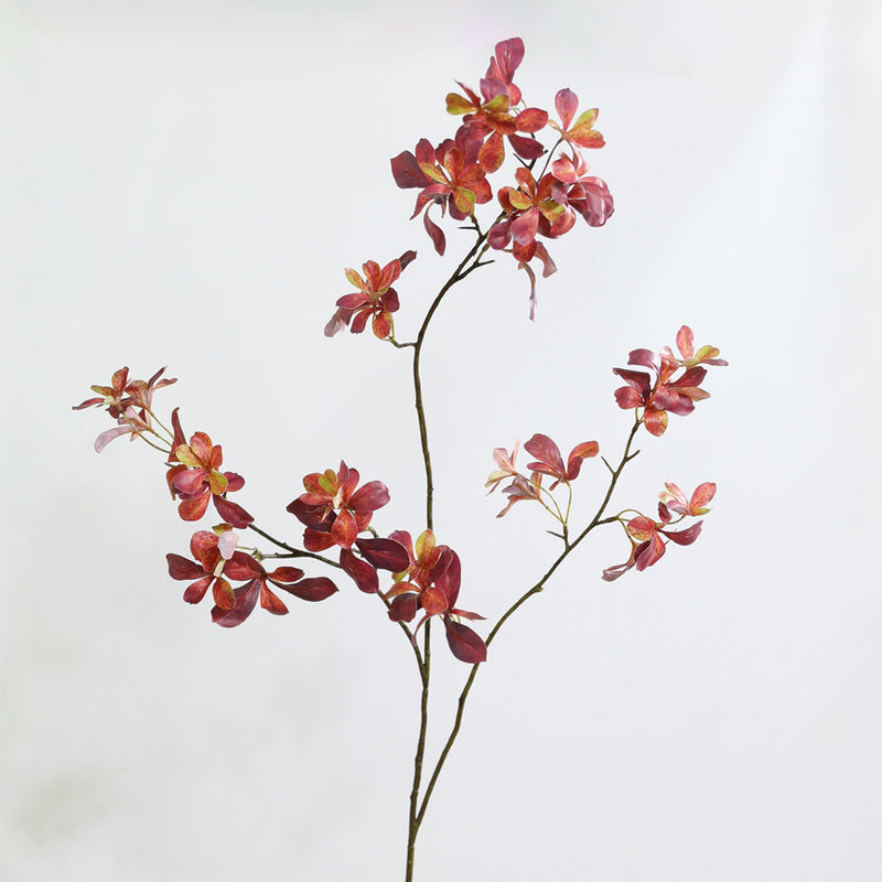 Faux Bellflower Arrangement 43" Real-Touch Indoor Decor, Red & Yellow, Perfect for Home, Weddings, Events, and Florists