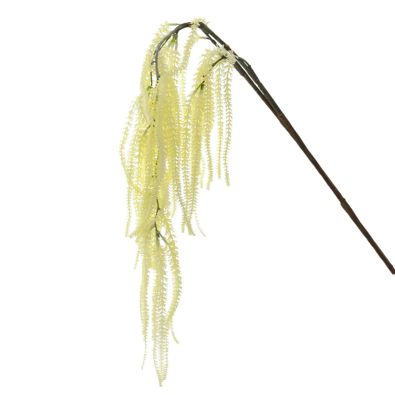 Long Cascading Amaranthus Stem, 41" Realistic Faux Tassel Flower, Trailing Greenery for Tall Vases, Wedding Centerpieces, Home & Event Decor