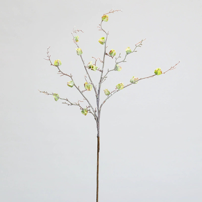 Frosted Winter Faux Floral Branches, 30" Greenery Decor for Vases, Home & Event Styling, Real-Touch Look, Perfect for Weddings, Seasonal Decor