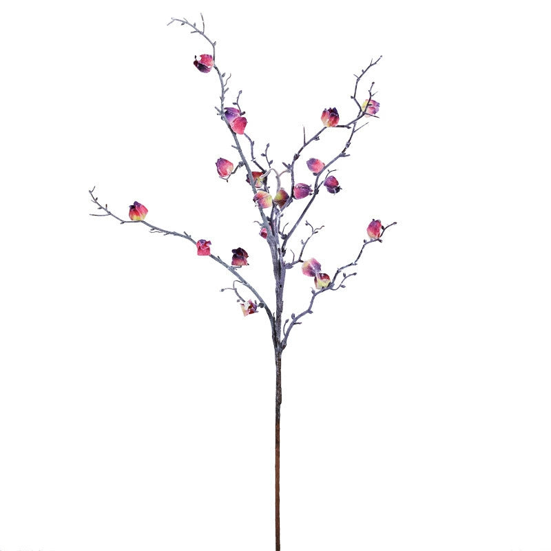 Frosted Winter Faux Floral Branches, 30" Greenery Decor for Vases, Home & Event Styling, Real-Touch Look, Perfect for Weddings, Seasonal Decor