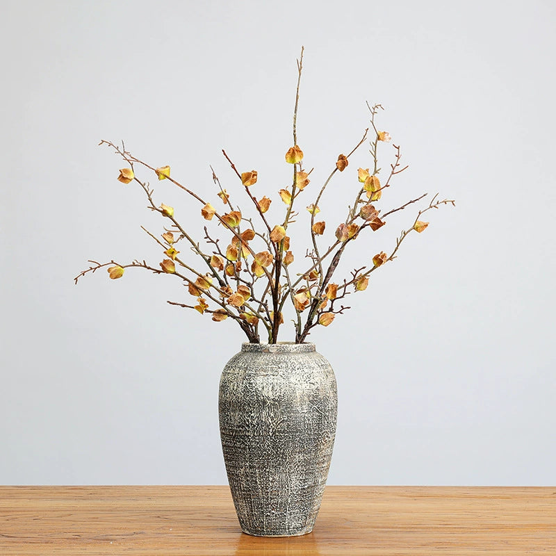 Frosted Winter Faux Floral Branches, 30" Greenery Decor for Vases, Home & Event Styling, Real-Touch Look, Perfect for Weddings, Seasonal Decor