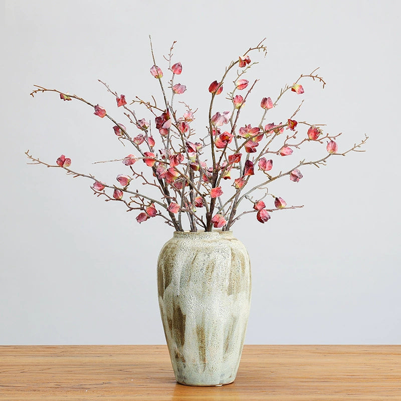Frosted Winter Faux Floral Branches, 30" Greenery Decor for Vases, Home & Event Styling, Real-Touch Look, Perfect for Weddings, Seasonal Decor