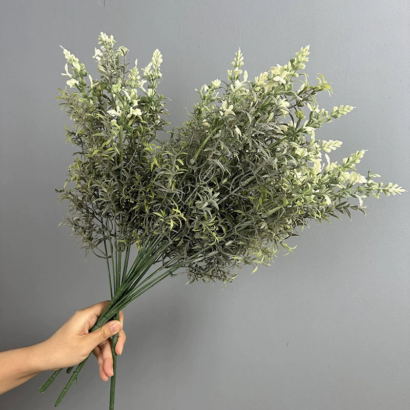 Lavender Faux Flowers (21"), Real-Touch, 2-Pack, Perfect for Home Decor, Weddings, and Seasonal Displays