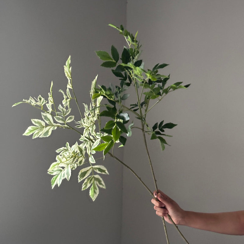 34-Inch Lifelike Trailing Spider Plant Vine, Realistic Faux Hanging Greenery for Vase, Shelf Decor, Wedding Arch, DIY Floral Arrangements
