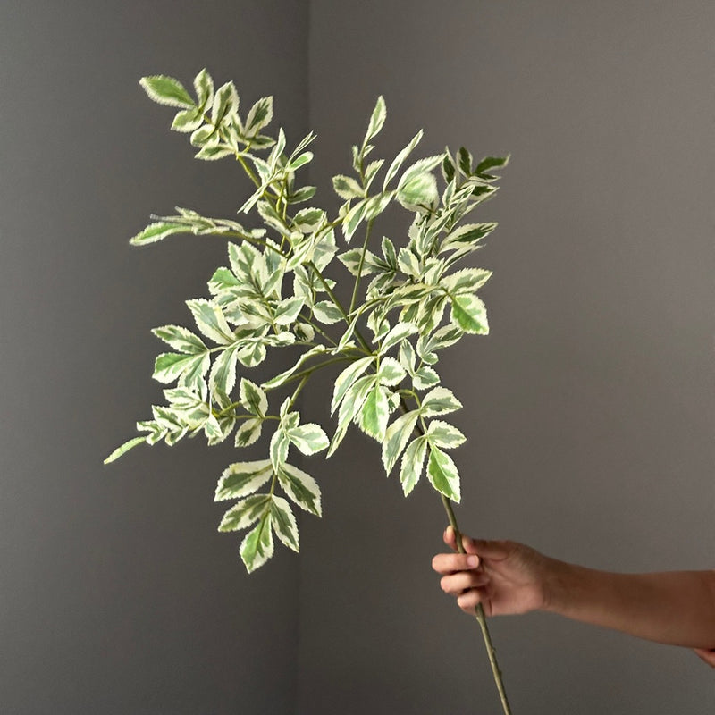 34-Inch Lifelike Trailing Spider Plant Vine, Realistic Faux Hanging Greenery for Vase, Shelf Decor, Wedding Arch, DIY Floral Arrangements