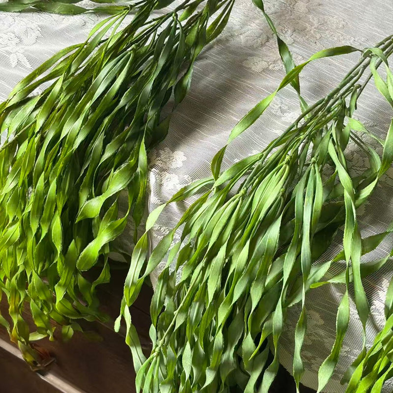 High-Quality Seaweed Vine Wall Hanging, 51" Real-Touch Greenery, Perfect for Home Decor, Weddings, and Seasonal Events