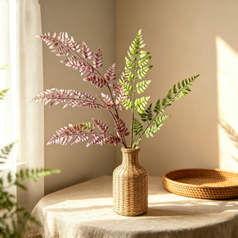 High-Quality Faux Greenery Branches, 28" Realistic Leaves for Home Decor, Weddings, Events, and Floral Arrangements