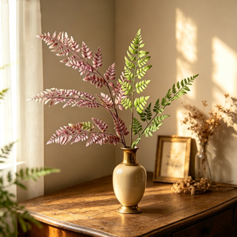 High-Quality Faux Greenery Branches, 28" Realistic Leaves for Home Decor, Weddings, Events, and Floral Arrangements