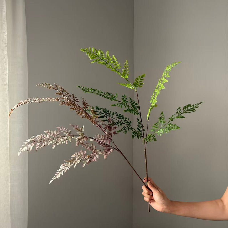 High-Quality Faux Greenery Branches, 28" Realistic Leaves for Home Decor, Weddings, Events, and Floral Arrangements