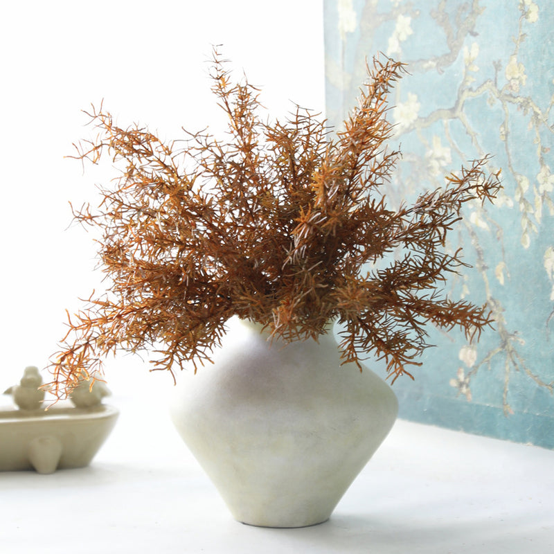Real-Touch Autumn Fern Leaves, 17" & 20" Decorative Greenery for Vases, Home Decor, Weddings, and Events