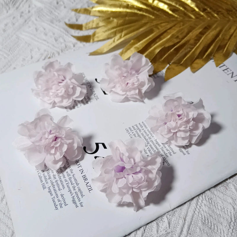 Realistic Lilac Flowers, 2" Faux Floral Blooms for DIY Decor, Wedding Bouquets, Home Accents, Event Centerpieces, Allergy & Pet Safe