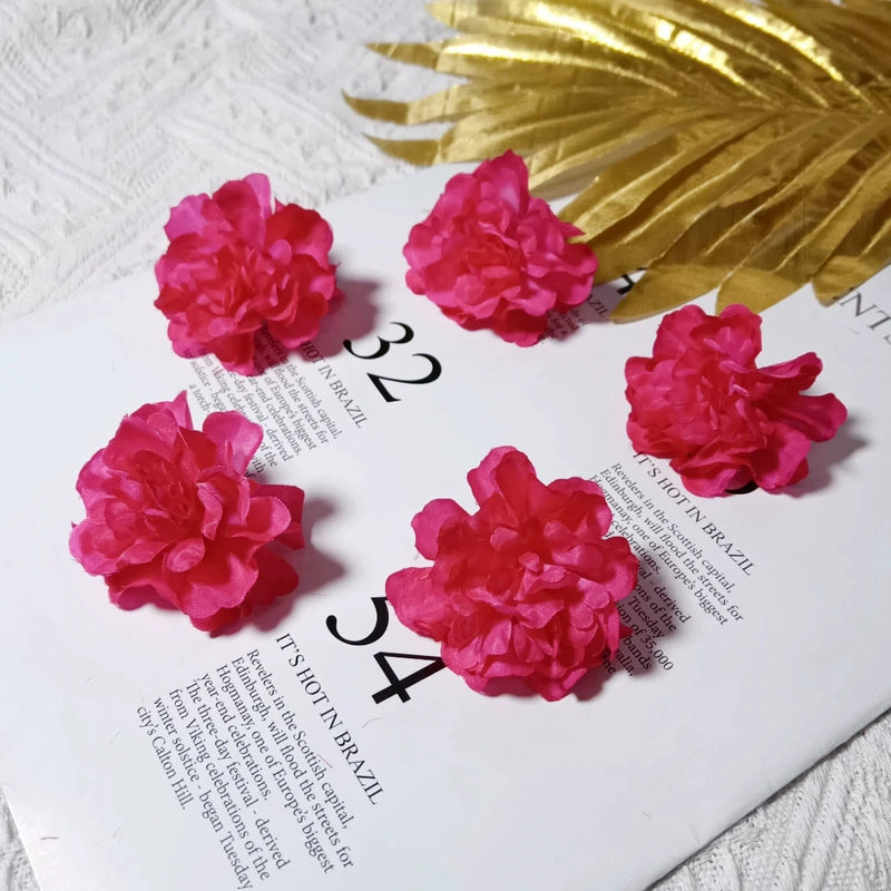Realistic Lilac Flowers, 2" Faux Floral Blooms for DIY Decor, Wedding Bouquets, Home Accents, Event Centerpieces, Allergy & Pet Safe
