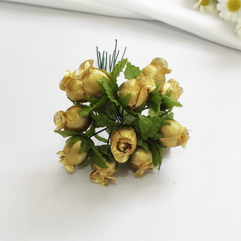 12-Stem Mini Pomegranate Flower Bouquet, Realistic 1" Faux Blooms, Lifelike Accent for DIY Crafts, Wedding Decor, Vase Filler, Farmhouse Home Decor