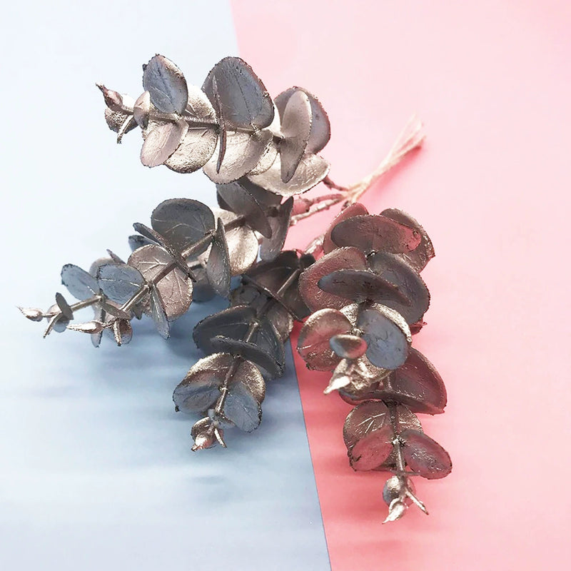 4-Inch Lifelike Floral Stem Pick, Mini Faux Flower Branch for DIY Wedding Corsages, Boutonnieres, Wreath Accents & Vase Filler Decor