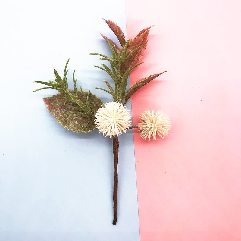 6 & 8-Inch Realistic Faux Greenery Picks, Lifelike Artificial Plant Stems for DIY Wedding Corsages, Wreaths, Vase Filler & Home Decor