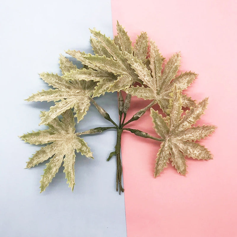 6 & 8-Inch Realistic Faux Greenery Picks, Lifelike Artificial Plant Stems for DIY Wedding Corsages, Wreaths, Vase Filler & Home Decor