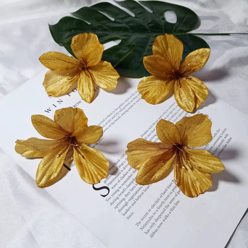3-Inch Realistic Lily Flower Heads, Bulk Faux Lilies for DIY Wedding Crafts, Boutonnières, Corsages, Elegant Home & Event Decor