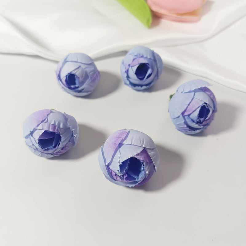 1-Inch Mini Rose Buds, Bulk Small Faux Tea Roses, Lifelike Artificial Flowers for DIY Crafts, Wedding Corsages, Boutonnieres & Home Decor