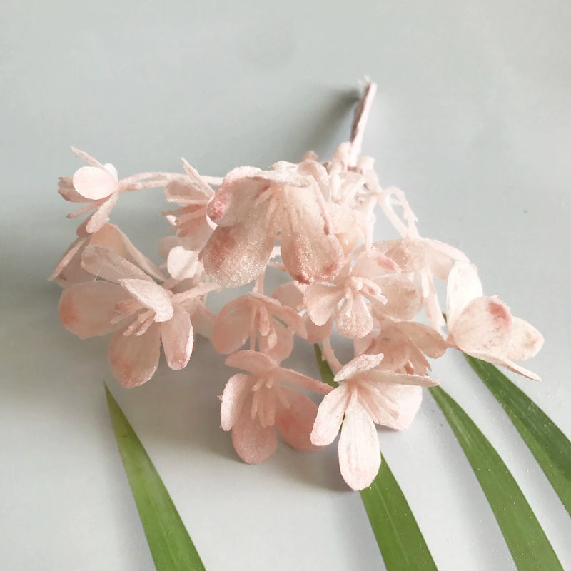 Faux Pine Mist Greenery Stems, 6.5" Realistic Frosted Leaf Picks for DIY Wedding Bouquets, Wreaths, Corsages & Vase Filler, Bulk Floral Supplies