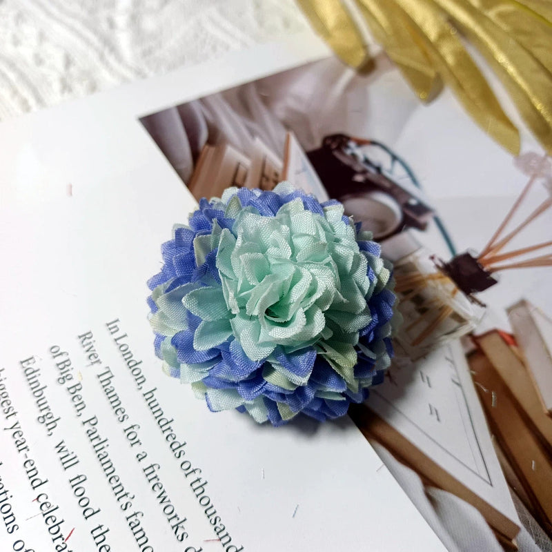 Faux Chrysanthemum Flower Heads, 2" Realistic Ball Mum Blooms, Loose Flowers for DIY Crafts, Wedding Centerpieces, Wreaths & Home Decor