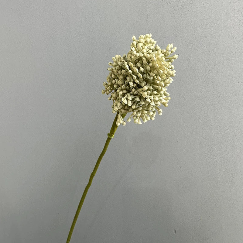 Dandelion Seed Ball Faux Floral Arrangement, 25" Real-Touch Decorative Plant, Home Decor & Event Styling, Perfect for Weddings & Seasonal Displays