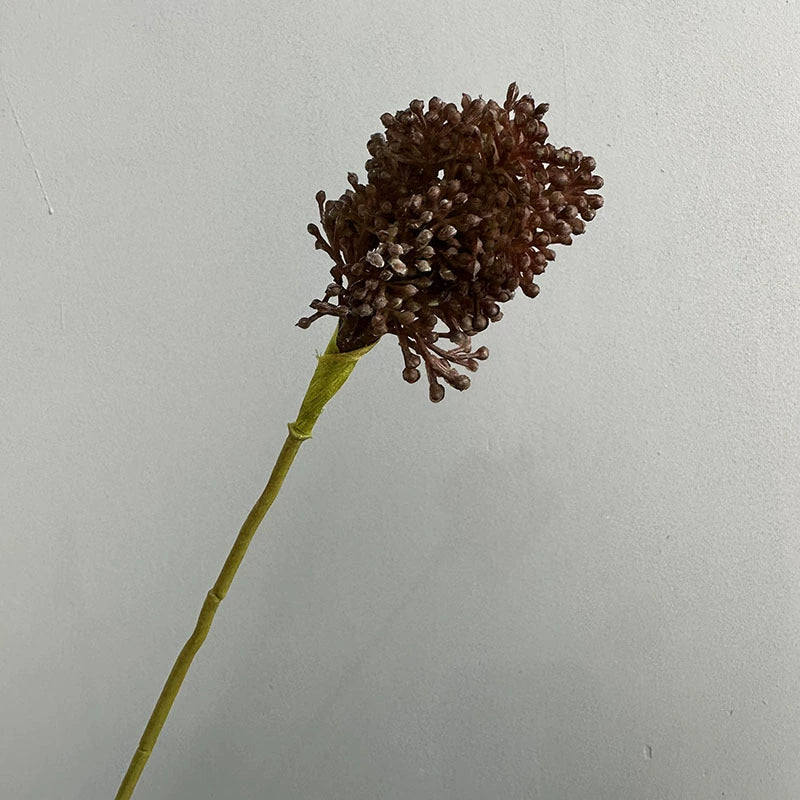 Dandelion Seed Ball Faux Floral Arrangement, 25" Real-Touch Decorative Plant, Home Decor & Event Styling, Perfect for Weddings & Seasonal Displays