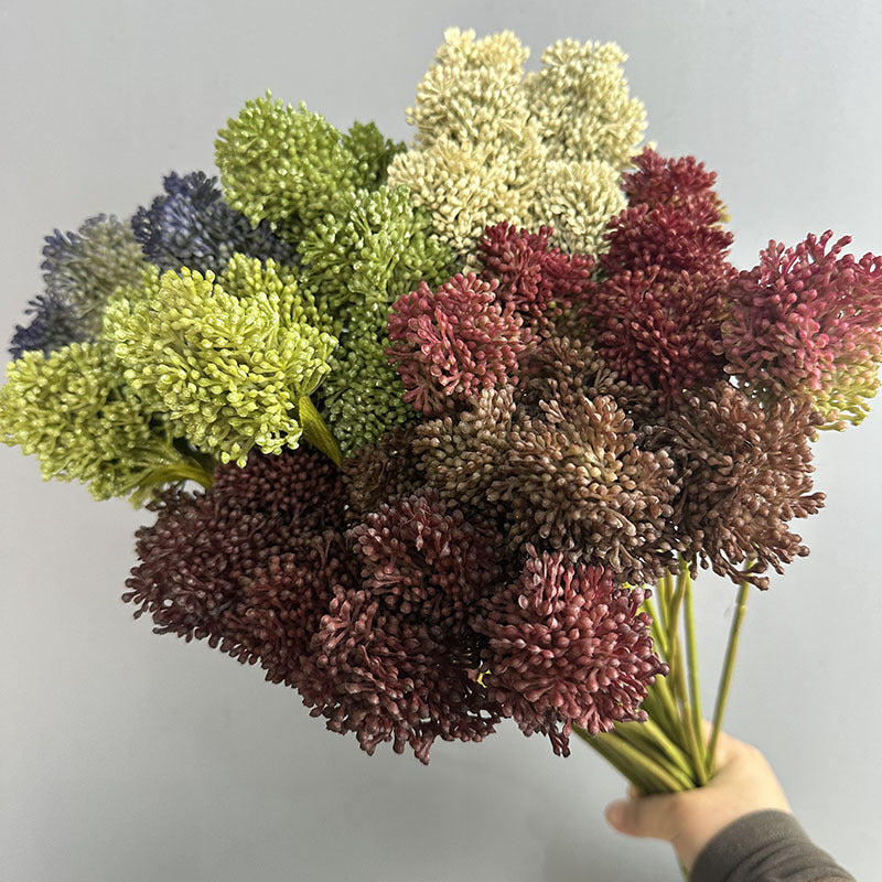 Dandelion Seed Ball Faux Floral Arrangement, 25" Real-Touch Decorative Plant, Home Decor & Event Styling, Perfect for Weddings & Seasonal Displays