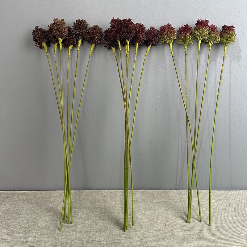 Dandelion Seed Ball Faux Floral Arrangement, 25" Real-Touch Decorative Plant, Home Decor & Event Styling, Perfect for Weddings & Seasonal Displays