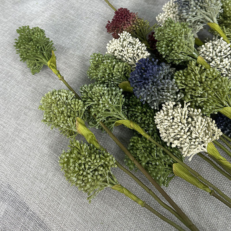 Dandelion Seed Ball Faux Floral Arrangement, 25" Real-Touch Decorative Plant, Home Decor & Event Styling, Perfect for Weddings & Seasonal Displays