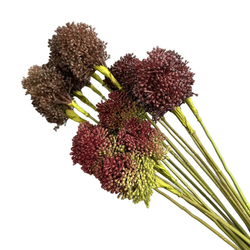 Dandelion Seed Ball Faux Floral Arrangement, 25" Real-Touch Decorative Plant, Home Decor & Event Styling, Perfect for Weddings & Seasonal Displays