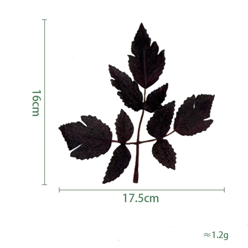 25" Realistic Maple Leaf Stem, Large Faux Autumn Leaves Branch for Vase, Thanksgiving Decor, Fall Wedding Centerpiece, Seasonal Home Arrangement