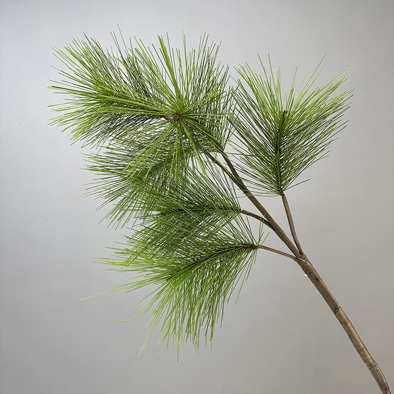 Faux Pine Branch - 37" Realistic Pine Needles, Perfect for Home Decor, Weddings, Events, and Seasonal Displays