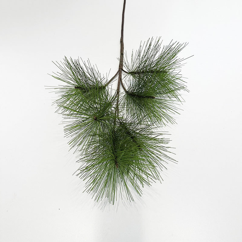 Faux Pine Branch - 37" Realistic Pine Needles, Perfect for Home Decor, Weddings, Events, and Seasonal Displays