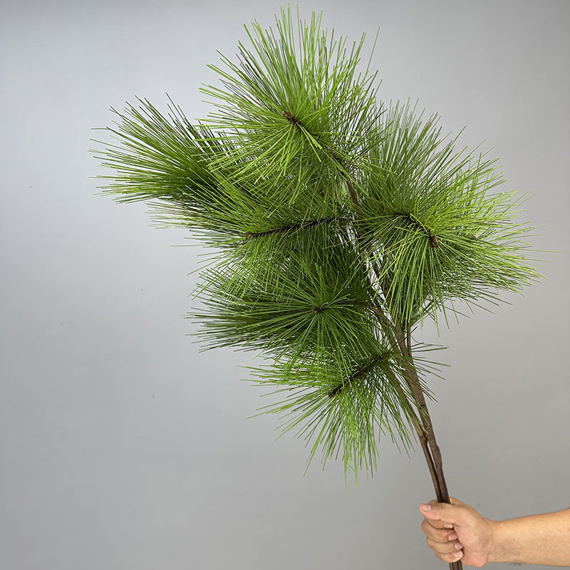 Faux Pine Branch - 37" Realistic Pine Needles, Perfect for Home Decor, Weddings, Events, and Seasonal Displays