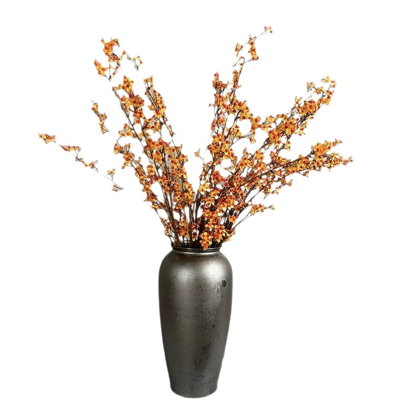 Artificial Snake Vine Stem with Berries, 57" Tall, Realistic Faux Greenery for Vase Arrangements, Home Decor, Weddings & Events