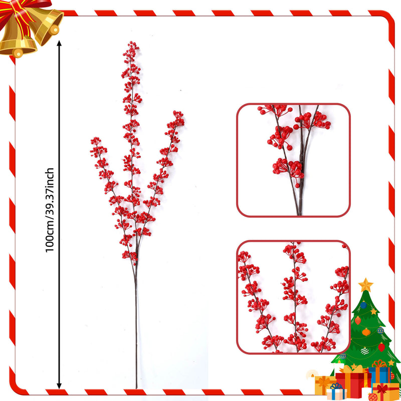 Christmas Mini Pine Branch, 29" Real-Touch Faux Pine Stem for Home Decor, Holiday Arrangements, Wedding & Event Planning