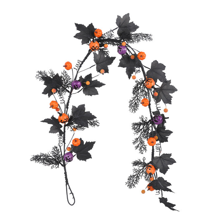 Artificial Maple Leaf Vine, 59" Long, Realistic Faux Greenery for Home Decor, Weddings, Parties, and Events