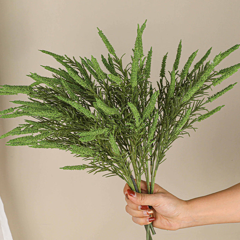 18" Real-Touch Foxtail Grass Stems, Artificial Greenery Bundle for Vase Arrangements, Wedding Centerpieces, Home Decor, Rustic & Modern Floral Displays