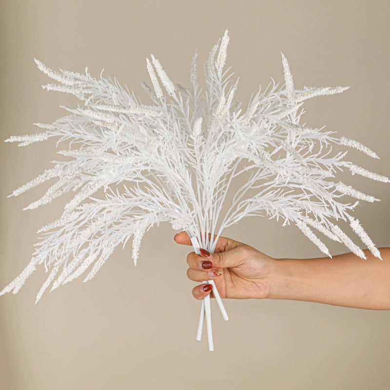 18" Real-Touch Foxtail Grass Stems, Artificial Greenery Bundle for Vase Arrangements, Wedding Centerpieces, Home Decor, Rustic & Modern Floral Displays