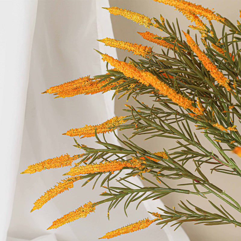 18" Real-Touch Foxtail Grass Stems, Artificial Greenery Bundle for Vase Arrangements, Wedding Centerpieces, Home Decor, Rustic & Modern Floral Displays