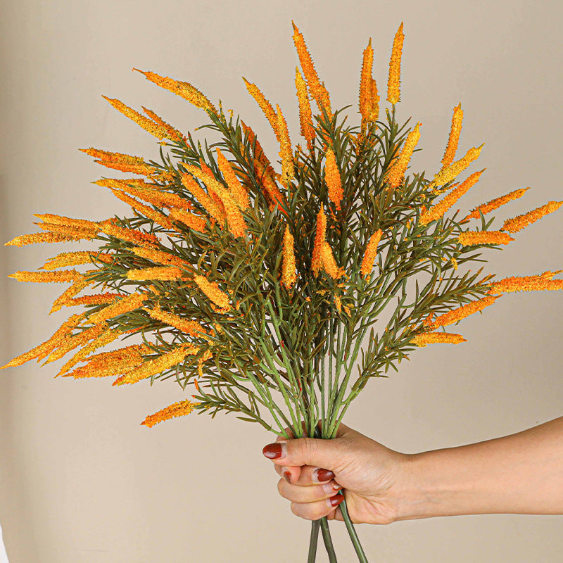 18" Real-Touch Foxtail Grass Stems, Artificial Greenery Bundle for Vase Arrangements, Wedding Centerpieces, Home Decor, Rustic & Modern Floral Displays