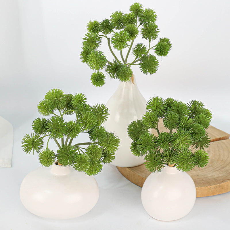 Realistic Artificial Dandelion Stems, 6 Heads, 11" Long, Plastic, Home Decor, Wedding Arrangements, DIY Floral Design