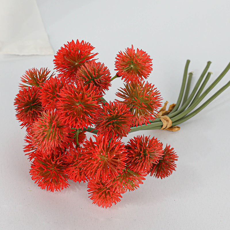 Realistic Artificial Dandelion Stems, 6 Heads, 11" Long, Plastic, Home Decor, Wedding Arrangements, DIY Floral Design