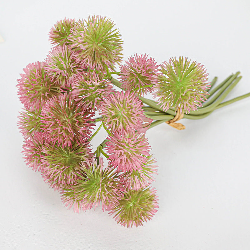 Realistic Artificial Dandelion Stems, 6 Heads, 11" Long, Plastic, Home Decor, Wedding Arrangements, DIY Floral Design