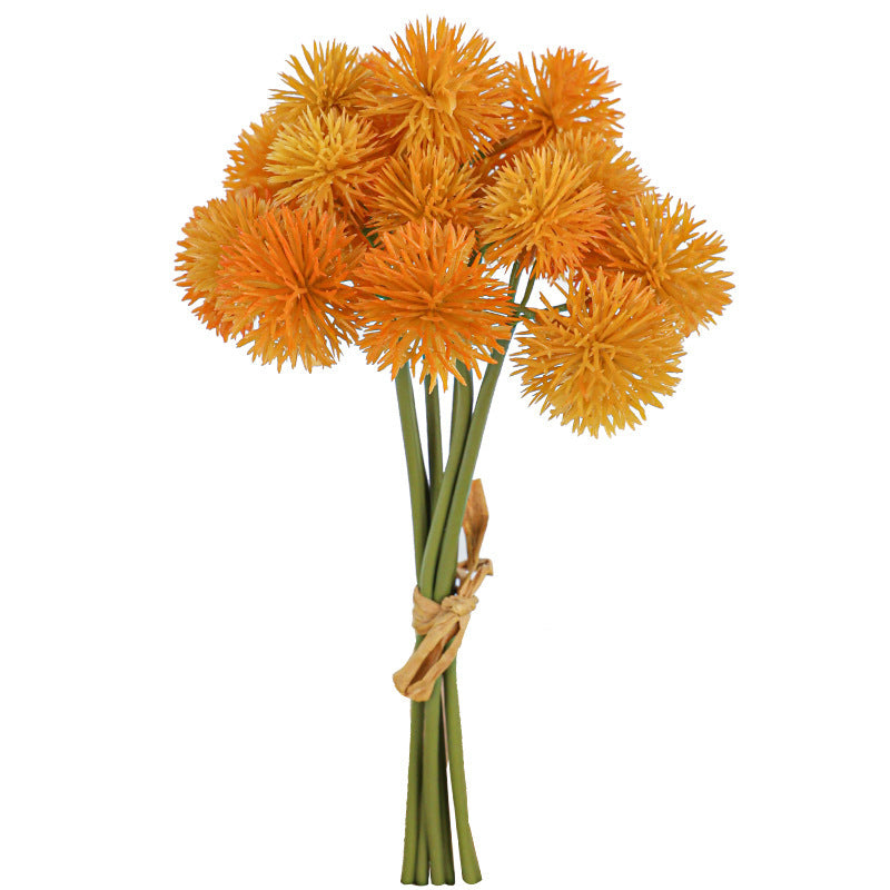 Realistic Artificial Dandelion Stems, 6 Heads, 11" Long, Plastic, Home Decor, Wedding Arrangements, DIY Floral Design