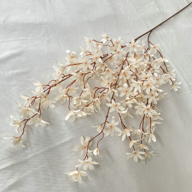 Oncidium Orchid Silk Flowers (144 Stems, 51" Long) - Lifelike 2.5" Blossoms for Weddings, Home Decor & Floral Arrangements