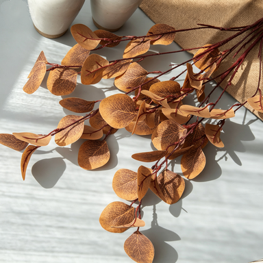 Eucalyptus Stems, 35" Real-Touch Artificial Greenery for Vases, Wedding Decor, Home & Event Styling, Bulk Discounts Available