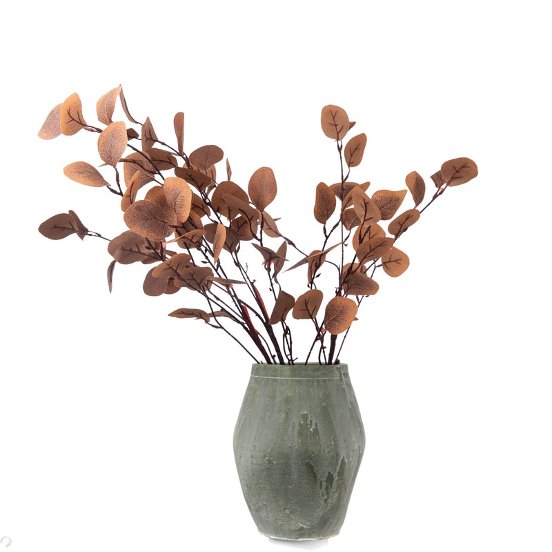 Eucalyptus Stems, 35" Real-Touch Artificial Greenery for Vases, Wedding Decor, Home & Event Styling, Bulk Discounts Available
