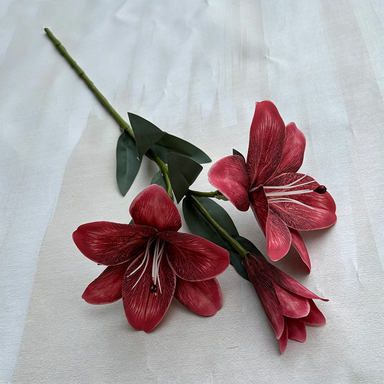 Real-Touch Silk Lily Flowers, 30" Tall, 6.5" Bloom, Perfect for Home Decor, Weddings, and Floral Arrangements