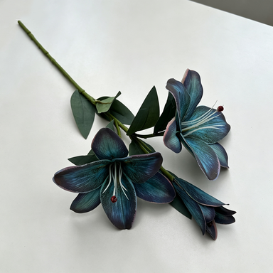 Real-Touch Silk Lily Flowers, 30" Tall, 6.5" Bloom, Perfect for Home Decor, Weddings, and Floral Arrangements